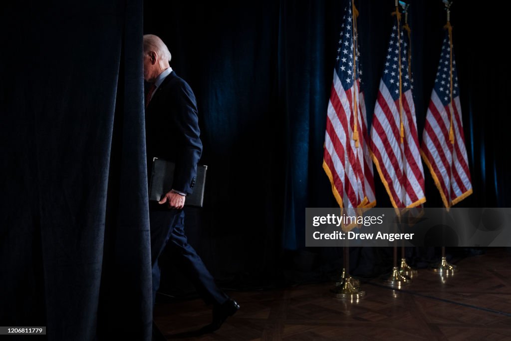 Candidate Joe Biden Delivers Remarks On Coronavirus Outbreak