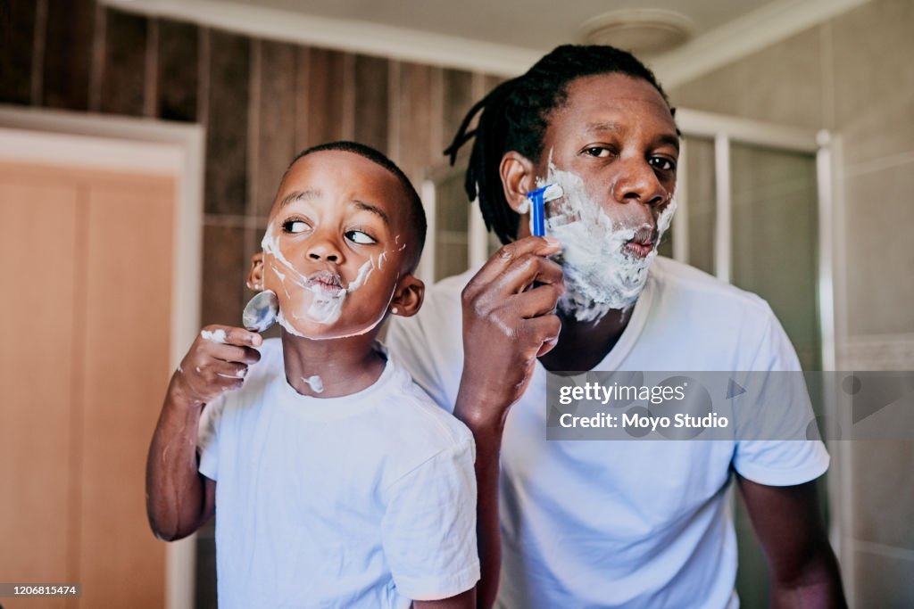 Seht, ich bin wie ihr Papa