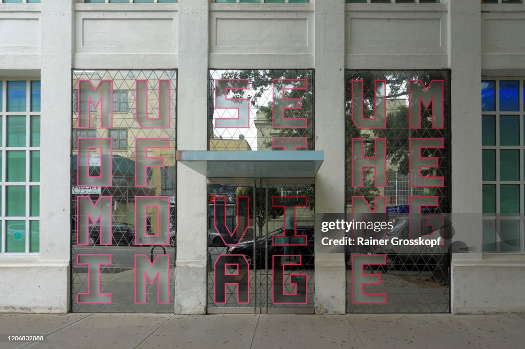 Entrance to the Museum of the Moving Image in Queens