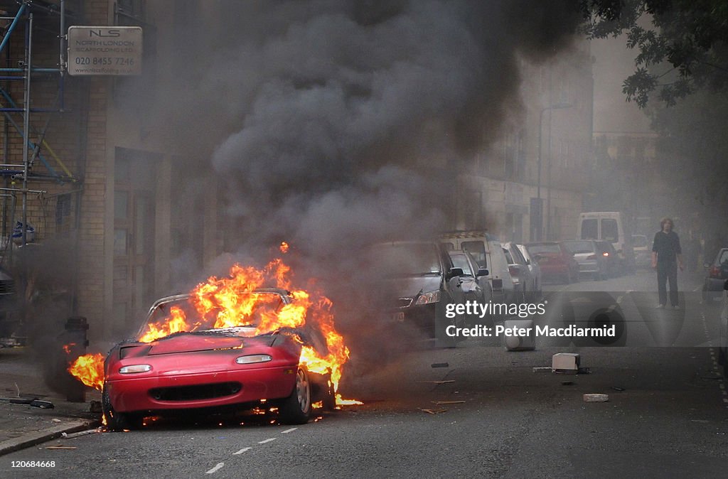 Riots And Looting Continues Across London