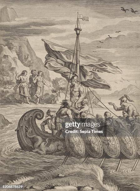 Odysseus and the Sirens, Anonymous, Abraham van Diepenbeeck, 1622