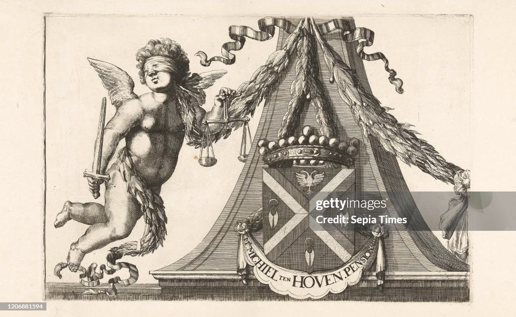Michiel Rys Coat of arms of Michiel ten Hove, Romeyn de Hooghe, 1688-1689. News ...