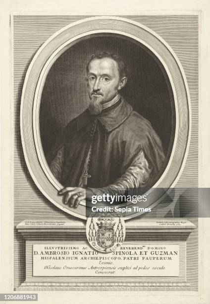 Portrait of Ambrose Ignatius Spinola y Guzm‡n, News Photo