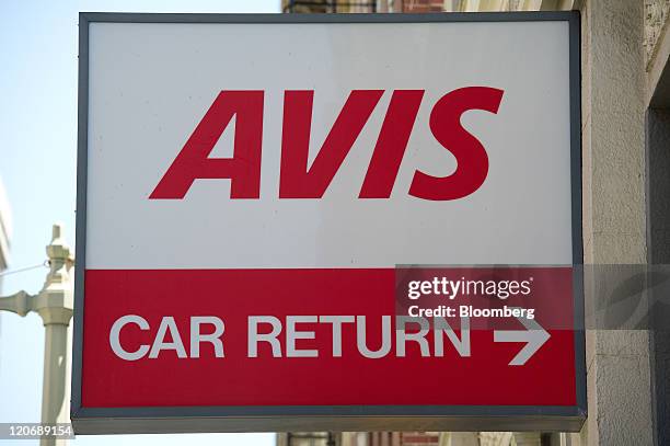 Avis Rental Sign Avis Rent A Car Photos and Premium High Res Pictures - Getty Images