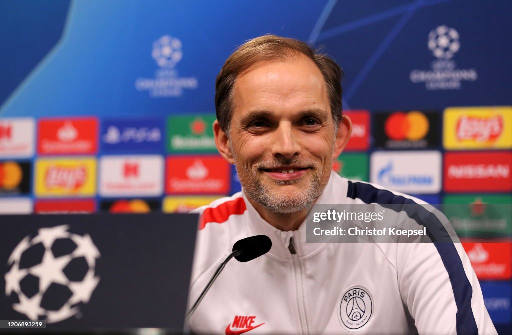 Paris Saint-Germain Training Session And Press Conference