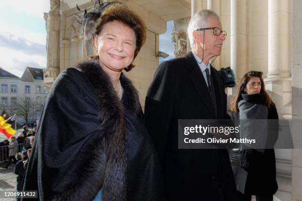 Prince Nikolaus of Liechtenstein and Princess Margaretha of Luxembourg attend the Annual Memorial Mass for deceased members of the Royal Family at...