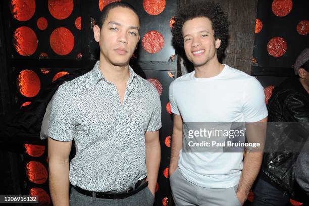 Jeremy L. Carver and Damon J. Gillespie attend Sony Pictures Classics And The Cinema Society Host A Special Screening Of "The Climb" at iPic Theater...