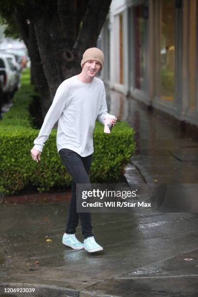 Jason Henshaw is seen on March 13, 2020 in Los Angeles, California.