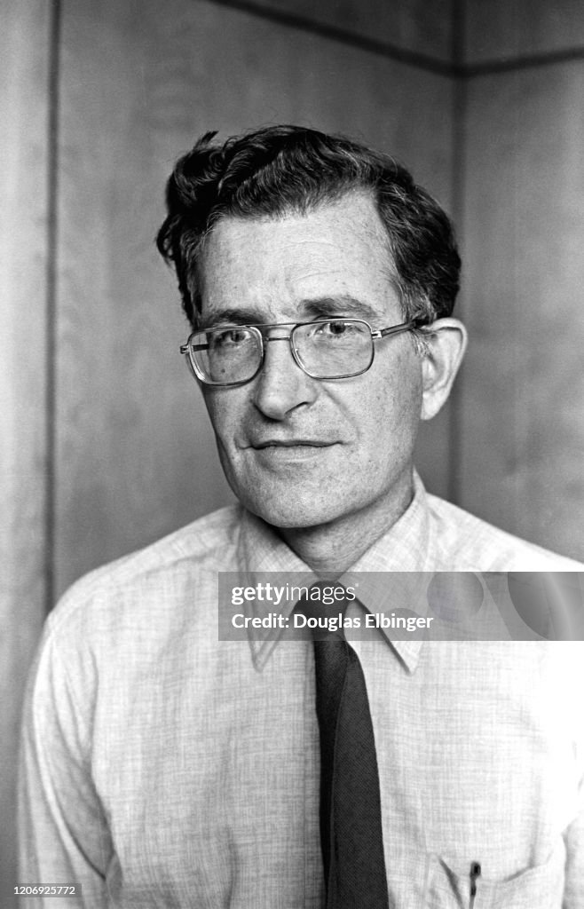 Portrait Of Noam Chomsky