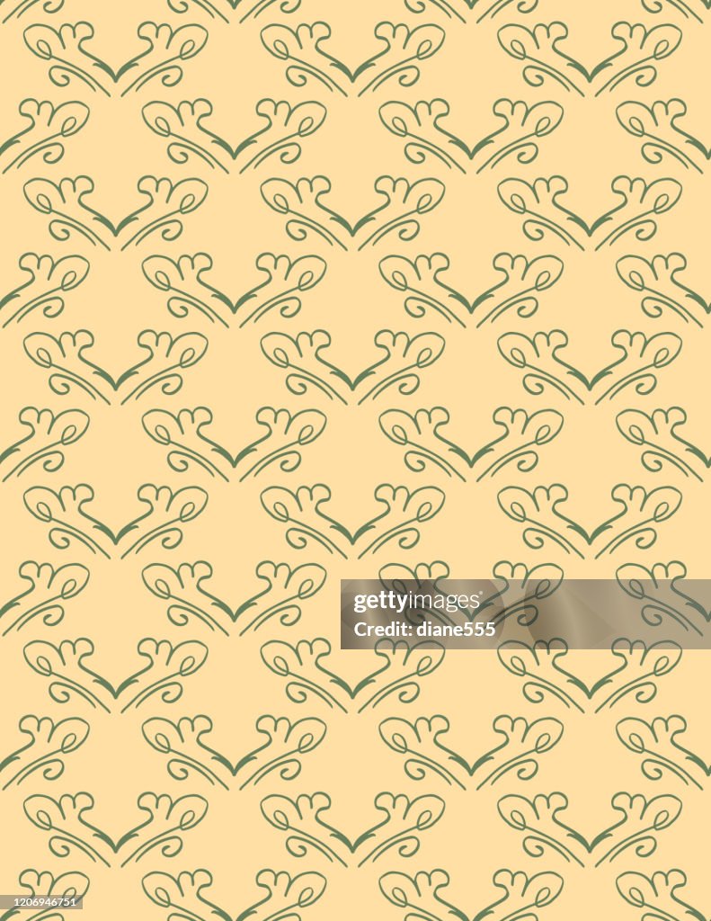 Involution Pattern Ornament Seamless Pattern Of Doodled Ornaments High-Res Vector Graphic - Getty ...