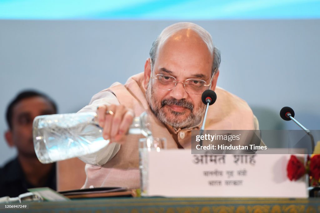 Union Home Minister Amit Shah Attends Flag-In Ceremony Of The Ganga Aamantran Abhiyan In Delhi