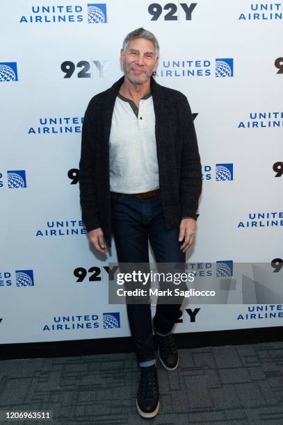 SiriusXM DJ Mark Goodman attends the Huey Lewis In Conversation With Mark Goodman: "Weather" event at the 92Y on February 17, 2020 in New York City.