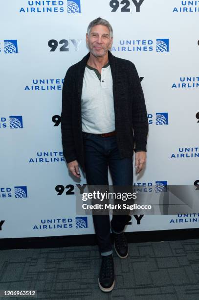 SiriusXM DJ Mark Goodman attends the Huey Lewis In Conversation With Mark Goodman: "Weather" event at the 92Y on February 17, 2020 in New York City.