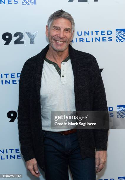 SiriusXM DJ Mark Goodman attends the Huey Lewis In Conversation With Mark Goodman: "Weather" event at the 92Y on February 17, 2020 in New York City.