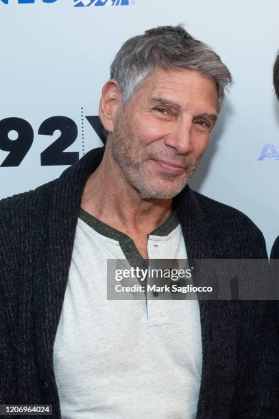 SiriusXM DJ Mark Goodman attends the Huey Lewis In Conversation With Mark Goodman: "Weather" event at the 92Y on February 17, 2020 in New York City.