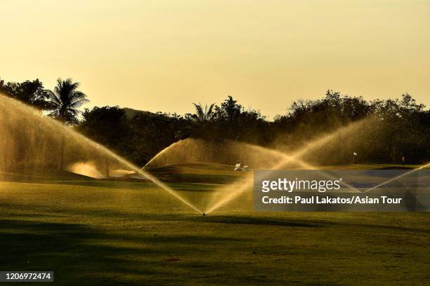 General view during the practice round of the Asian Tour Qualifying School Final Stage at the Lake View Resort and Golf Club on February 18, 2020 in...