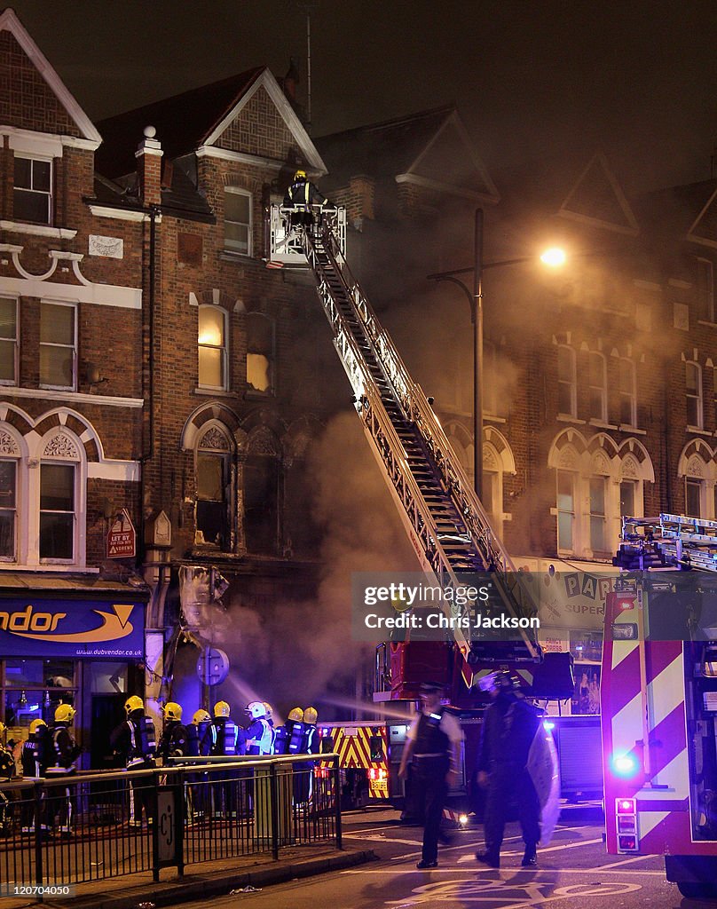 Riots And Looting Continues Across London