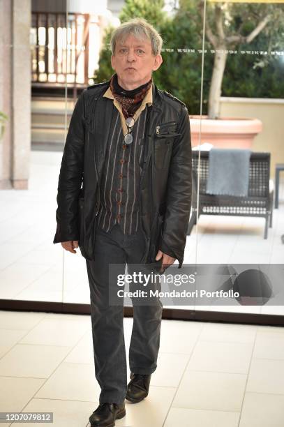 Italian actor Paolo Rossi during the photocall for the presentation of the film La mia banda suona pop. Rome , February 17th, 2020