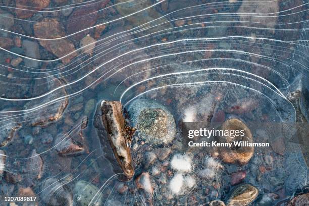 cold - stromend water stockfoto's en -beelden