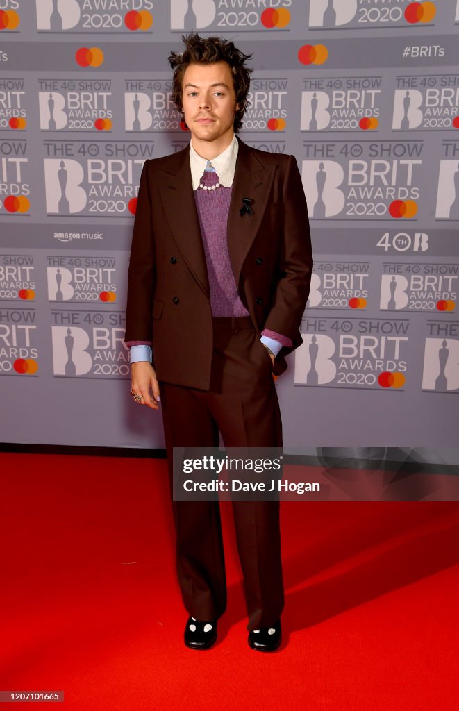 The BRIT Awards 2020 - VIP Arrivals