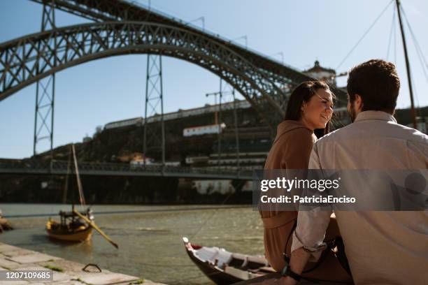 lovers in porto, - distrito do porto portugal imagens e fotografias de stock