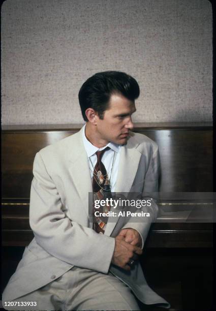 June 19, 1991: Musician Chris Isaak appears in a portrait taken on June 19, 1991 in the Manhattan borough of New York City. .