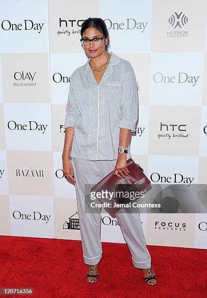 Designer Rachel Roy attends the "One Day" premiere at the AMC Loews Lincoln Square 13 theater on August 8, 2011 in New York City.