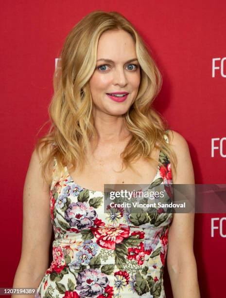 Actress Heather Graham attends SAG-AFTRA Foundation Conversations presents "The Rest Of Us" at SAG-AFTRA Foundation Screening Room on February 18,...