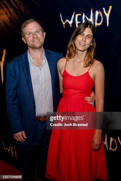 Michael Gottwald and fiance attend the New Orleans Premiere of WENDY at the Orpheum Theater on February 18, 2020 in New Orleans, Louisiana.