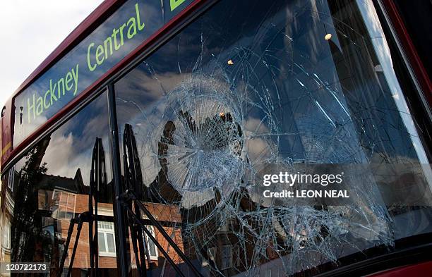 Hackney Riot Bus 232 Hackney Riots Stock Photos, High-Res Pictures, and Images - Getty ...