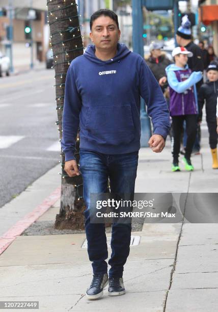 Sheeraz Hasan is seen on March 14, 2020 in Los Angeles, California.
