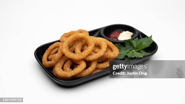 korean fried onion rings - onion ring 個照片及圖片檔