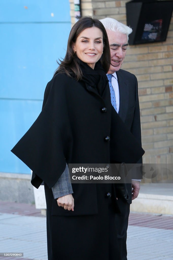 Queen Letizia Of Spain Attends UNICEF Meeting