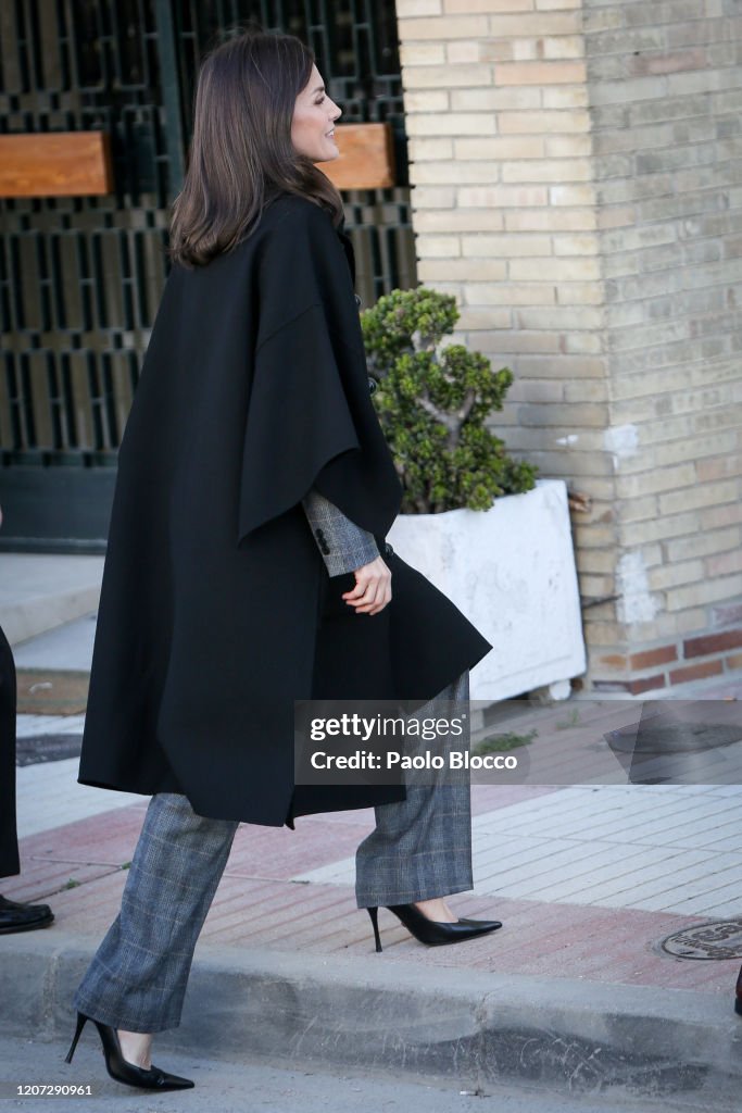 Queen Letizia Of Spain Attends UNICEF Meeting