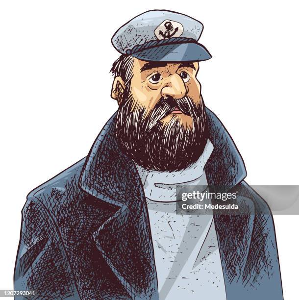Seaman Drawing High Res Illustrations - Getty Images