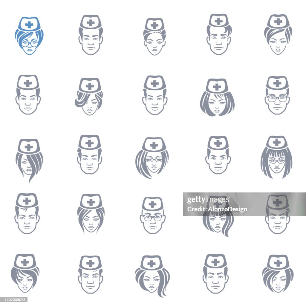 Doctor Icon Set