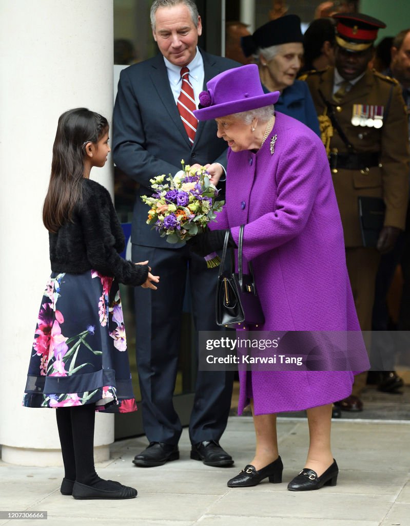 The Queen Opens The New Premises Of The Royal National ENT And Eastman Dental Hospital