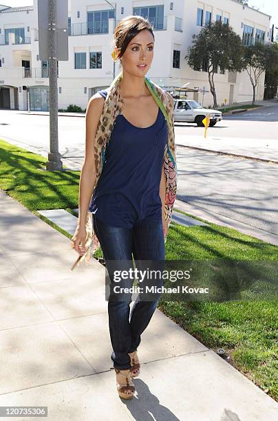 Actress Katie Cleary poses during a private photo session at p3r publicity offices on February 9, 2011 in Beverly Hills, California.