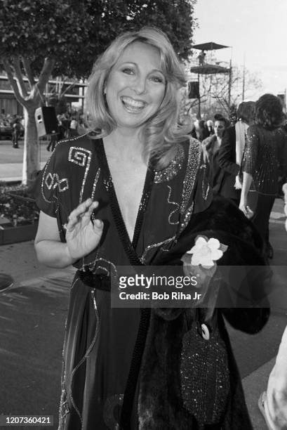 Teri Garr arrives during the 55th Annual Academy Awards at the Dorothy Chandler Pavilion, April 11, 1983 in Los Angeles, California.
