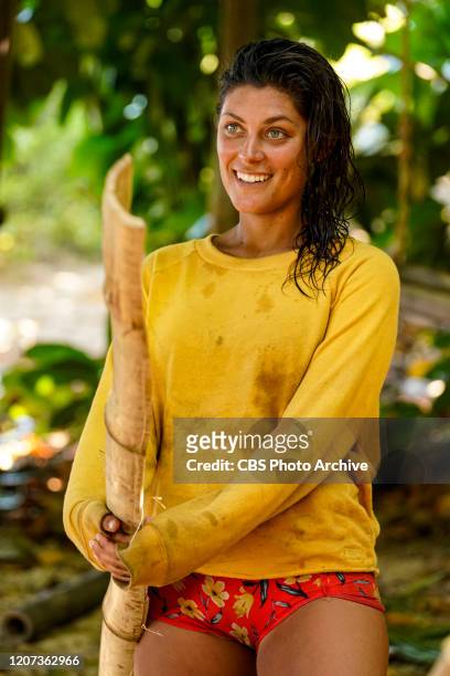 "Quick on the Draw" - Michele Fitzgerald on the Sixth episode of SURVIVOR: WINNERS AT WAR, airing Wednesday, March 18 on the CBS Television Network.