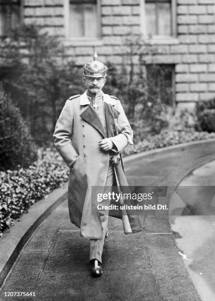 Moritz Ferdinand Freiherr von Bissing, *30.01.1844 - +, prussian Colonel General in the First World War, Governor General of Belgium- Vintage...