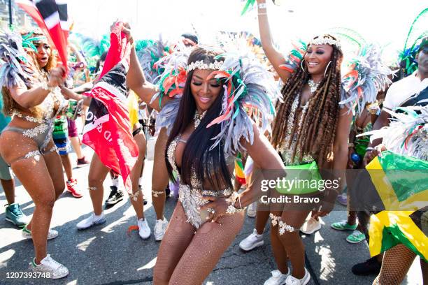 Pictured: Marlo Hampton, Kenya Moore, Cynthia Bailey -- Photo by: George Pimental/Bravo/NBCU Photo Bank via Getty Images)