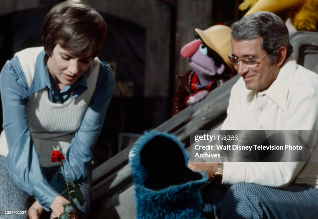 Julie Andrews, Cookie Monster, Perry Como Appearing On 'Julie On Sesame Street'