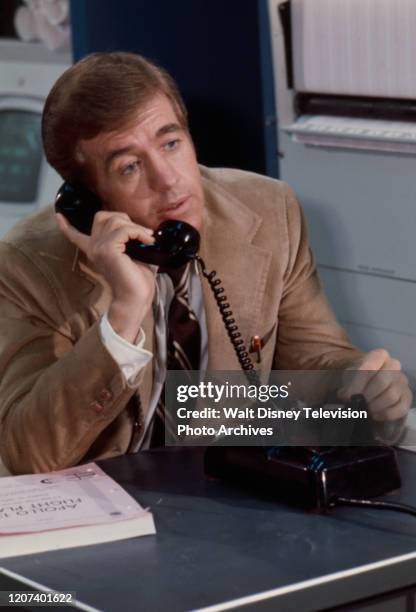 Clu Gulager appearing in the ABC tv movie 'Houston, We've Got a Problem'.