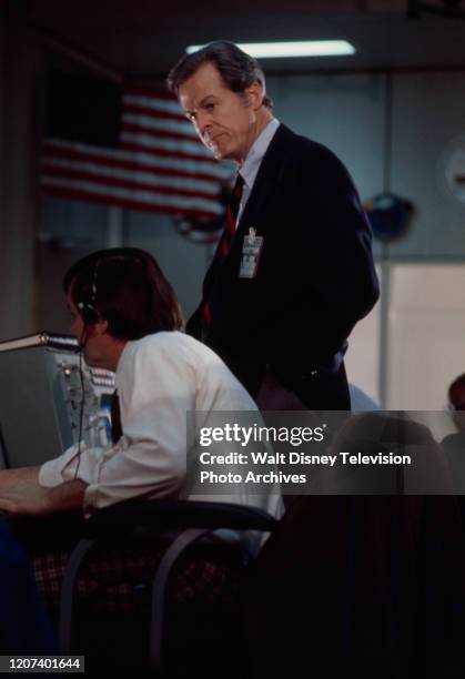 Robert Culp appearing in the ABC tv movie 'Houston, We've Got a Problem'.