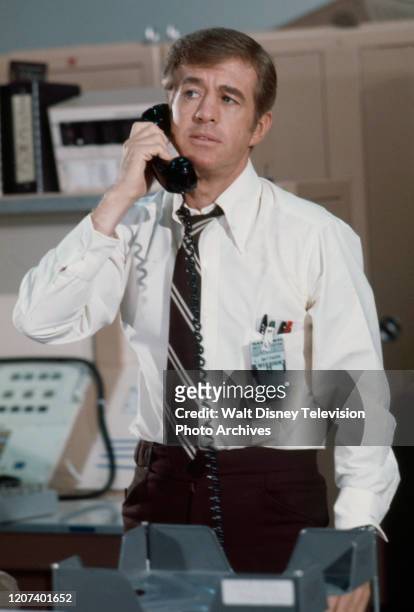 Clu Gulager appearing in the ABC tv movie 'Houston, We've Got a Problem'.
