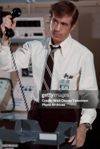 Clu Gulager appearing in the ABC tv movie 'Houston, We've Got a Problem'.