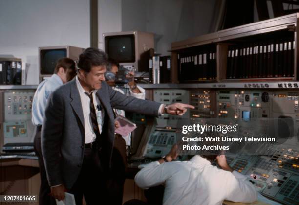 Robert Culp appearing in the ABC tv movie 'Houston, We've Got a Problem'.