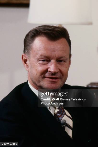 Zbigniew Brzezinski being interviewed for ABC News.