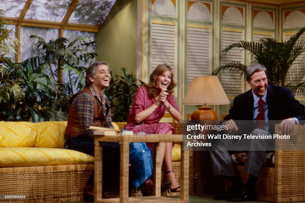 Al Ubell, Cheryl Tiegs, David Hartman Appearing On 'Good Morning America'